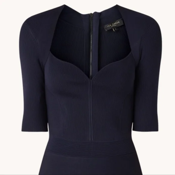 🔥LAST 1🔥NWT TED BAKER SWEETHEART SWEATER DRESS - Picture 6 of 12